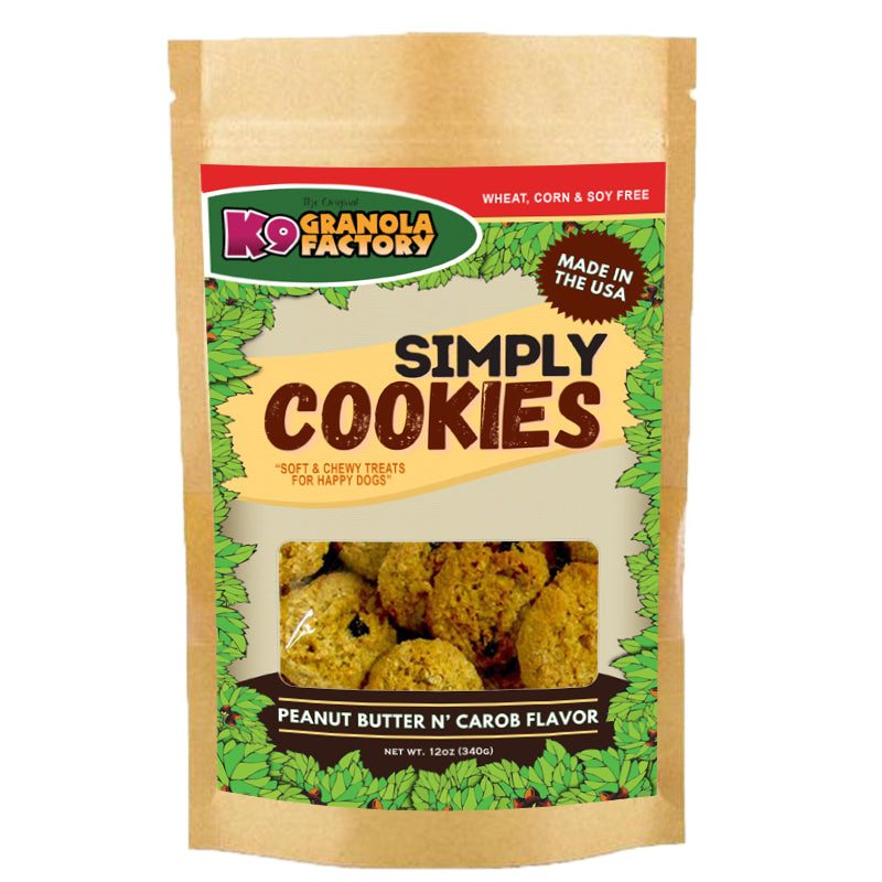 Simply Cookies Peanut Butter & Carob 12oz