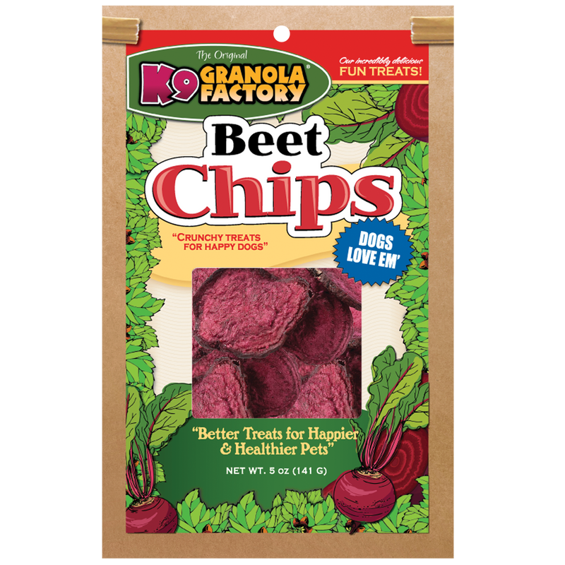 Chip Collection, Beet Chips Dog Treats, 5oz