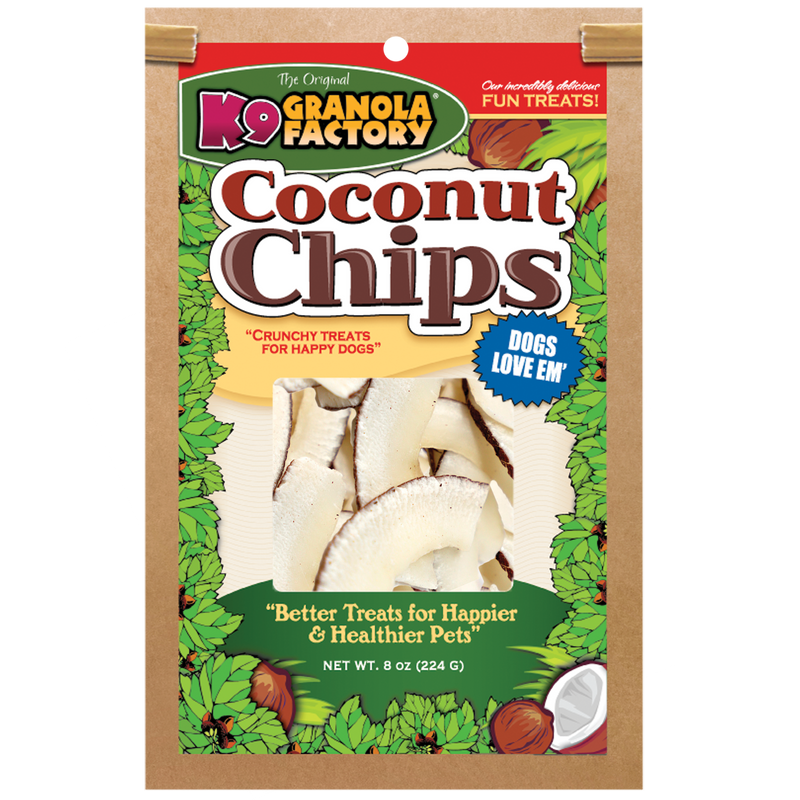 Chip Collection, Coconut Chips For Dogs, 8oz