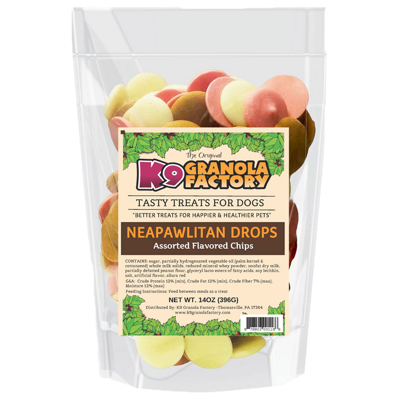 Yogurt Drops Dog Treats, NeaPAWilitan 14oz