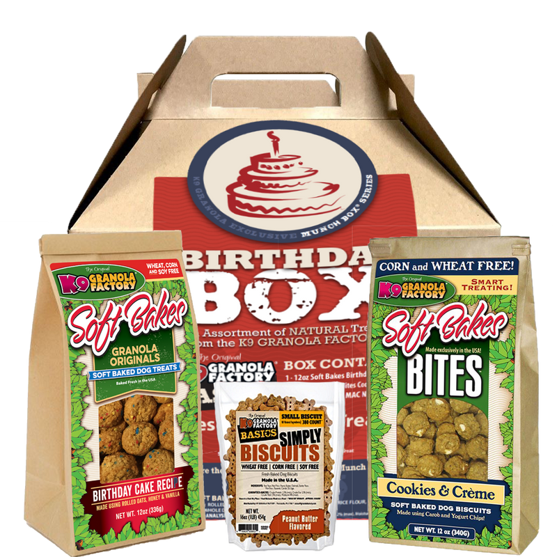 Munch Box, Birthday Gift Box for Dogs