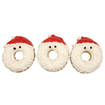 Gourmet Donut, Santa 3 pk