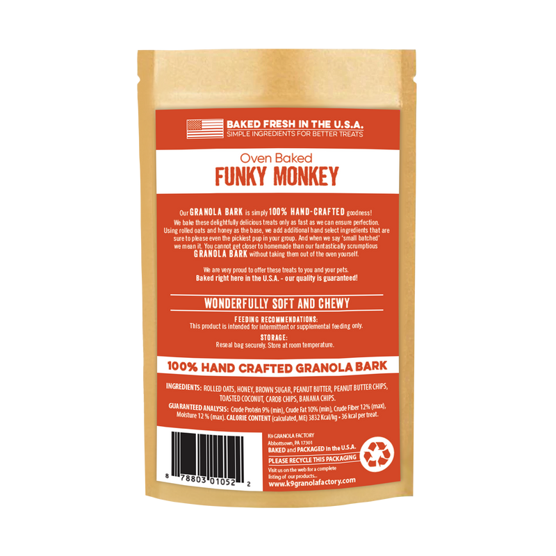 Granola BARK Funky Monkey 10oz