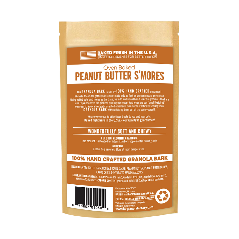 Granola BARK Peanut Butter S'mores 10oz