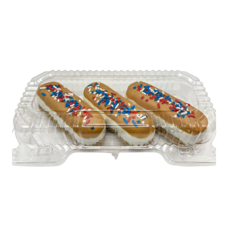 Long Johns, Patriotic Peanut Butter & Sprinkles Dog Treats – K9