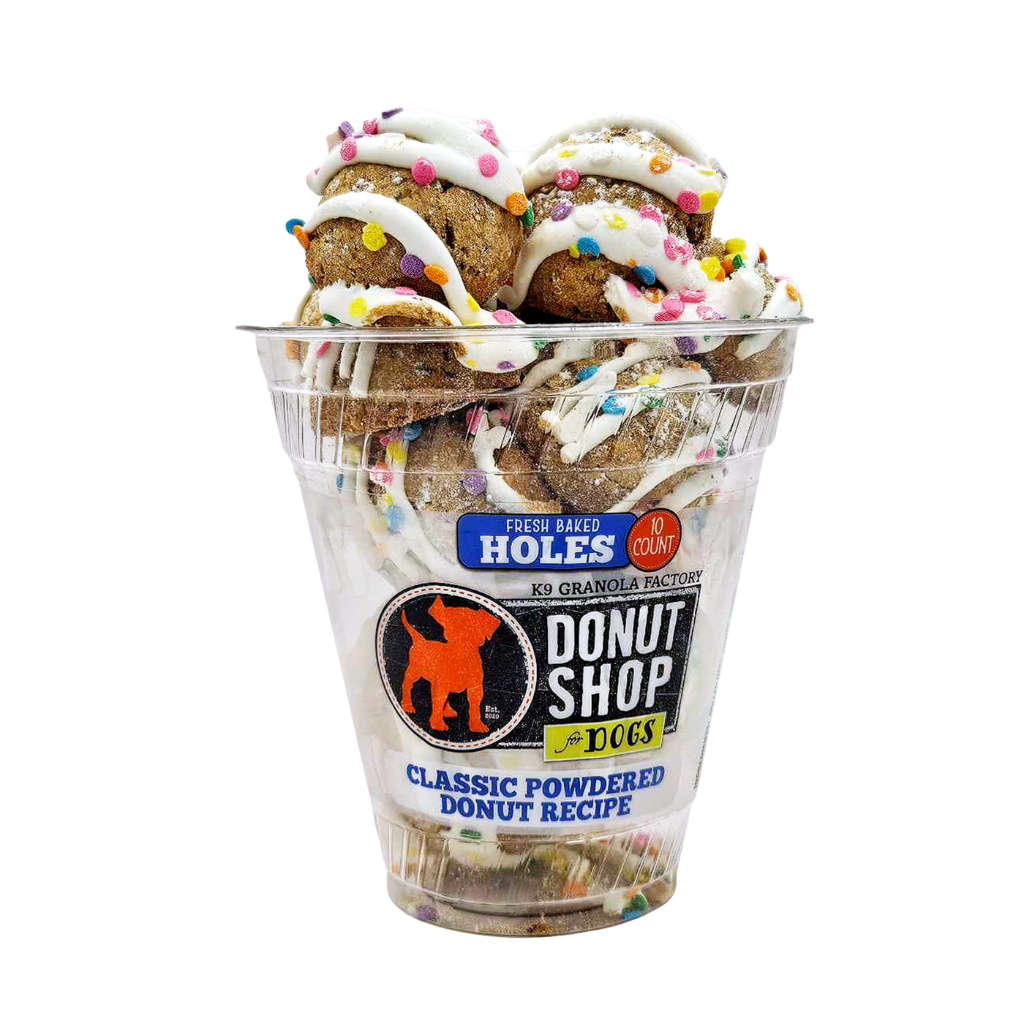 Donut Holes, Powdered Recipe Dog Treats, 15 ct – K9 Granola Factory