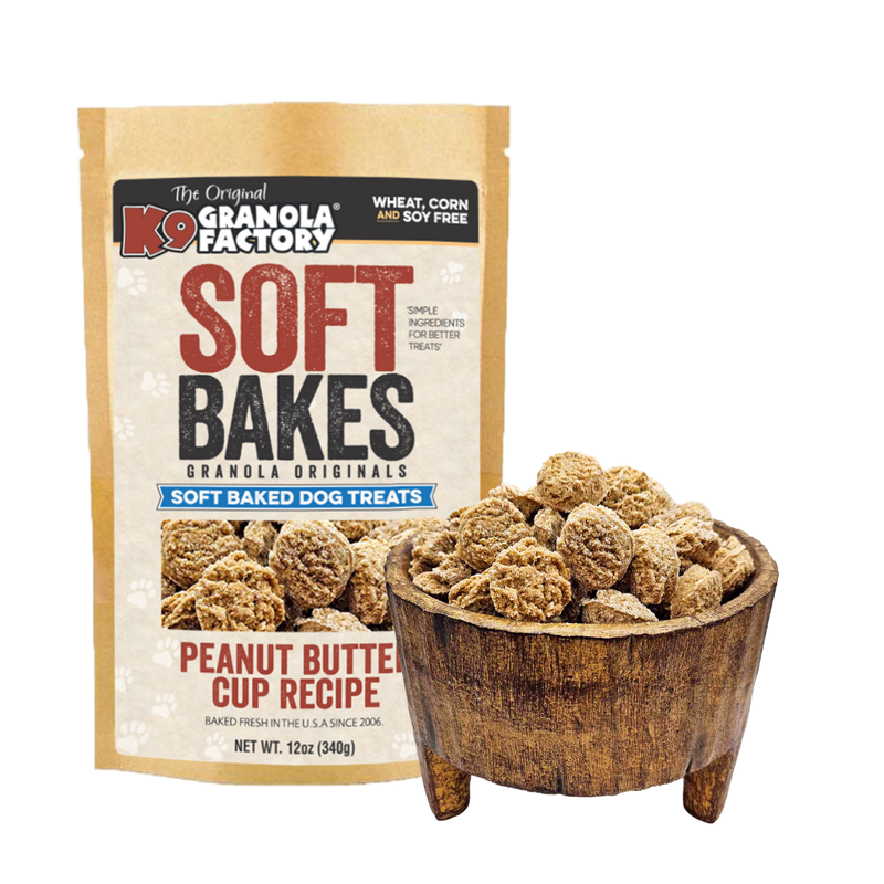 K9 Granola Soft Bakes Peanut Butter Cup Recipe Dog Treats main image 0