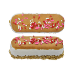 Long Johns, Peanut Butter & Sprinkles Dog Treats