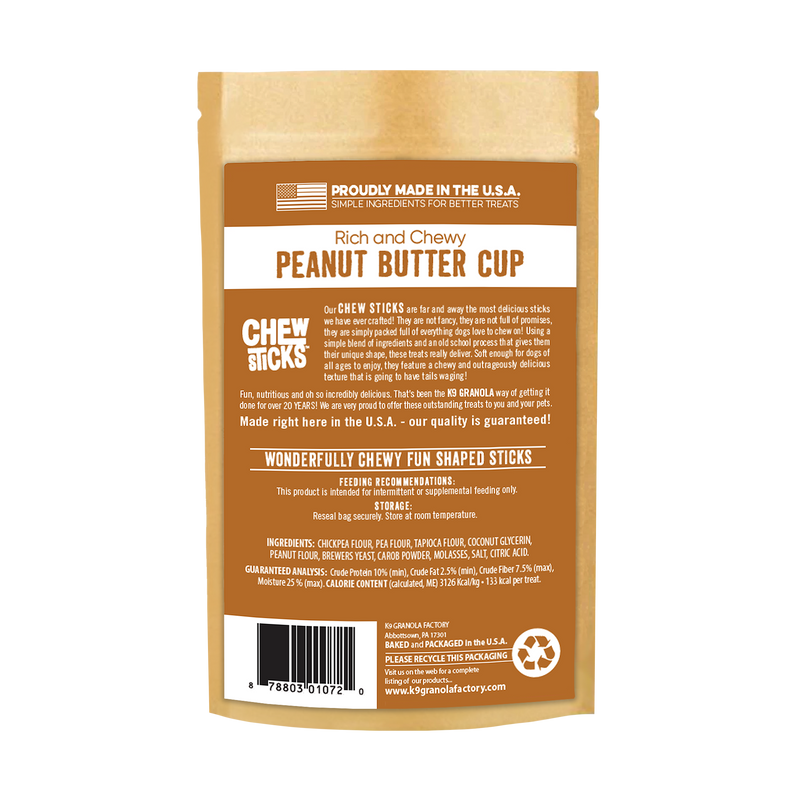 Chew Sticks Peanut Butter Cup