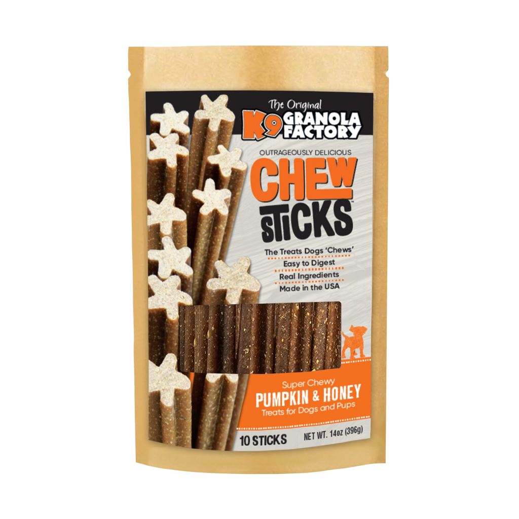 Chew Sticks Pumpkin & Honey – K9 Granola Factory