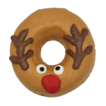 Gourmet Donut, Rudy the Reindeer 3 pk