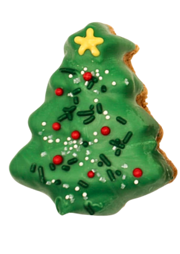 Seasonal Winter Dog Treat, Christmas Cheer 3 pk