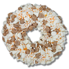 Gourmet Donut, Spiced Pumpkin Latte Donut Dog Treat