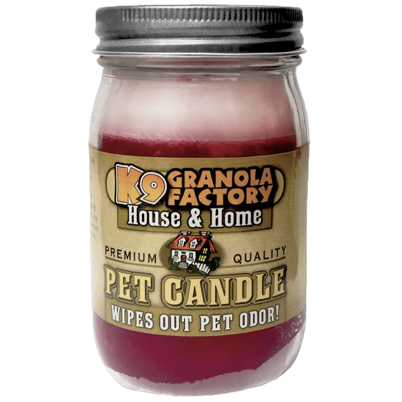 House & Home Collection Cherry Vanilla Pet Odor Eliminator Candle, 16oz