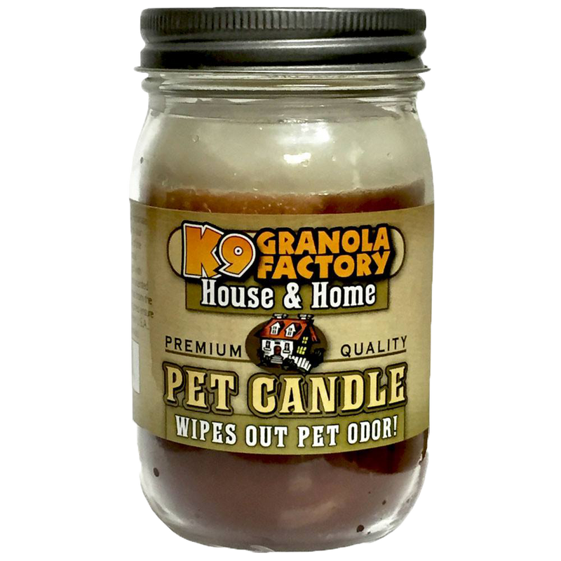 Iced Cinnamon Bun Pet Candle K9 Granola Factory