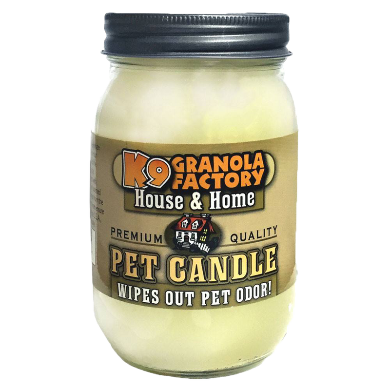 House & Home Collection, Jack Frost Pet Odor Eliminator Candle, 16oz
