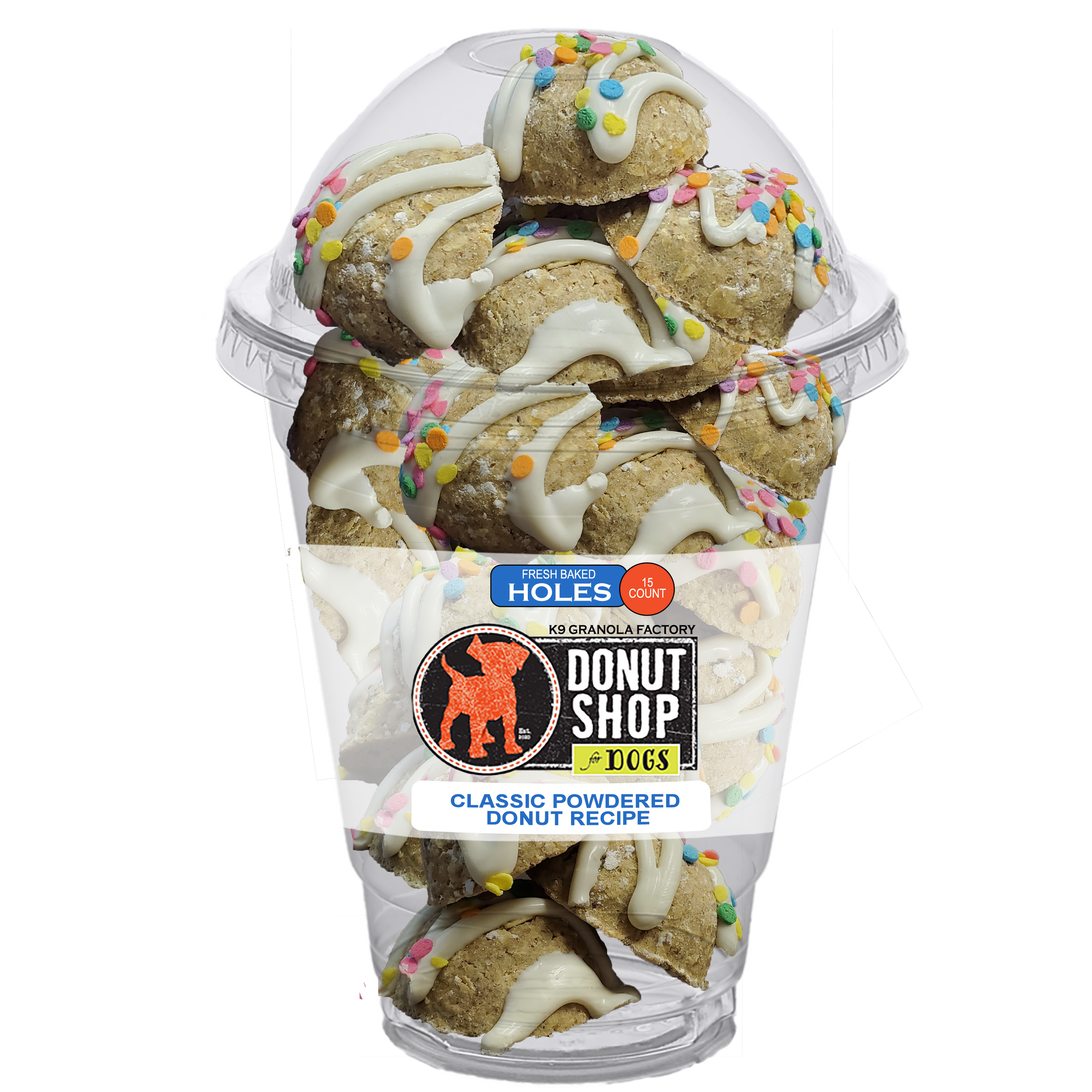 Dog top house donuts