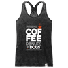 Gear Shop, Life's Essential Collection, Burnout Racerback Tank Women's, Heather Black