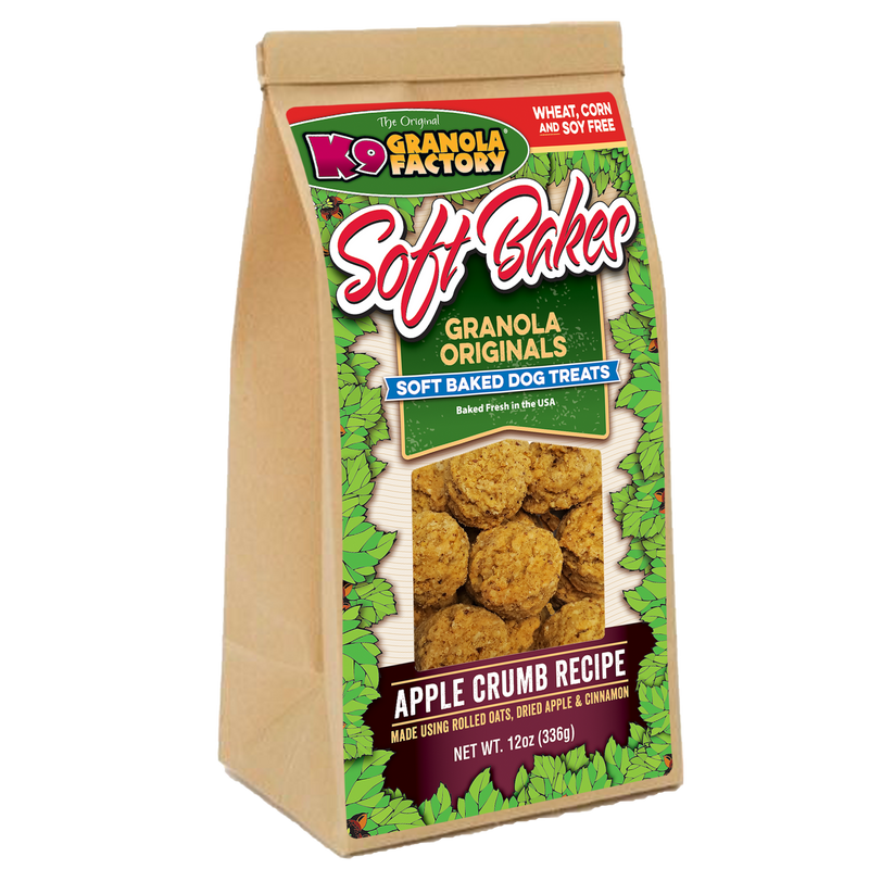 Soft Bakes, Apple Crumb Recipe Dog Treats