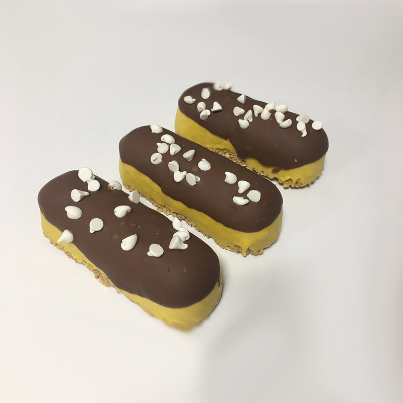 Long Johns, Boston Crème Recipe Dog Treats
