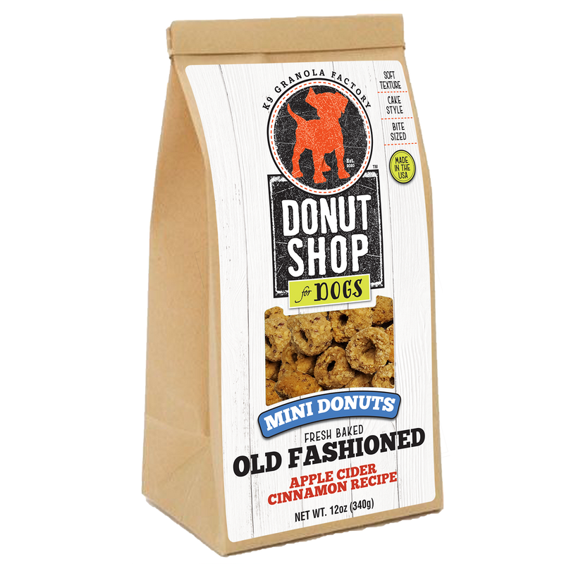 Old Fashioned Mini Donuts, Apple Cider & Cinnamon Recipe Dog Treats